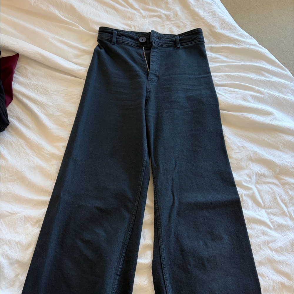 Zara Black Flare Women's Jeans